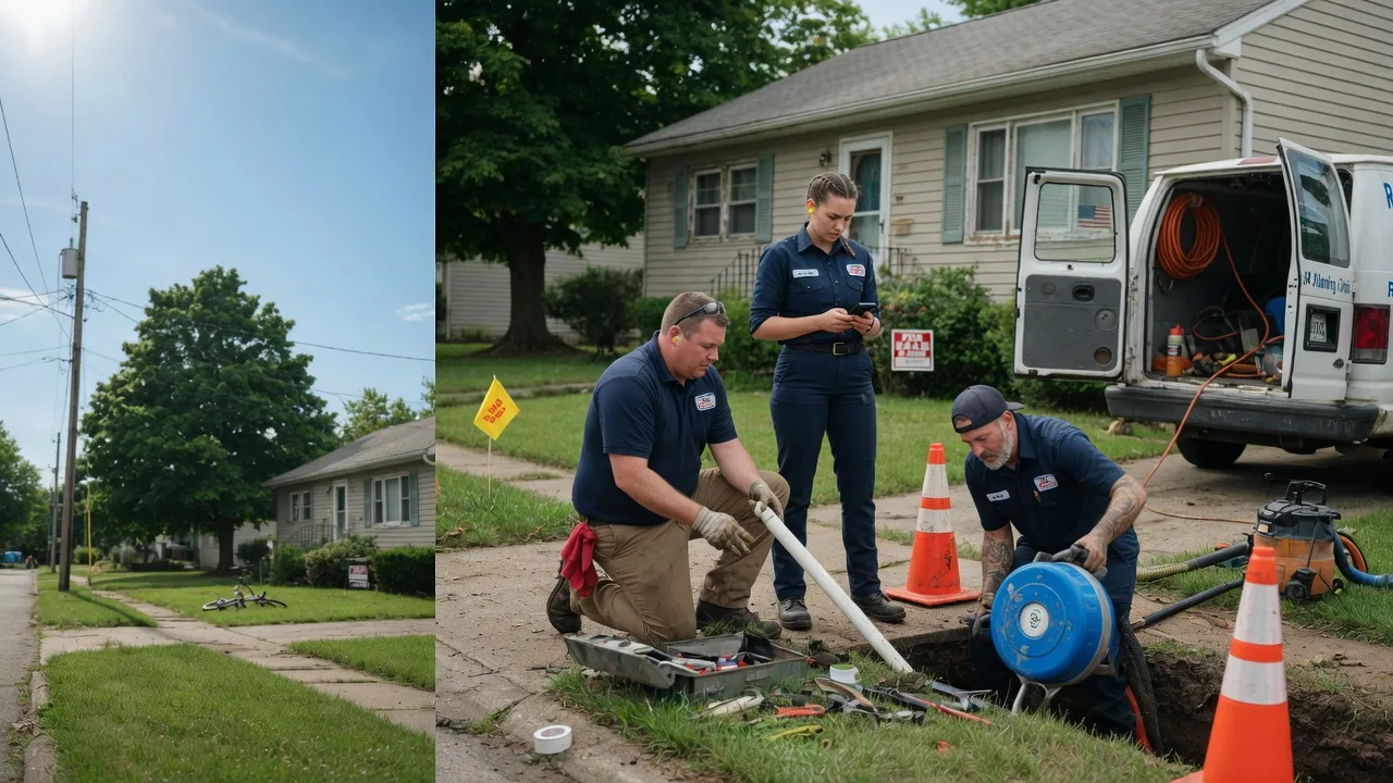Sewer Line Repair in Villa Maria, PA near me
